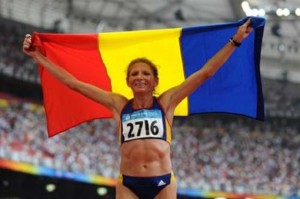 Constantina Dita Tomescu - campioana olimpica in proba de maraton, Beijing, 17 august 2008