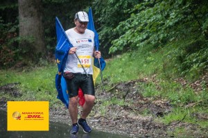 Maratonul DHL 2015 prin ploaie