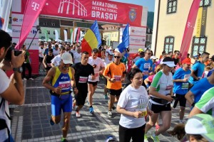 Maratonul International Brasov - Startul