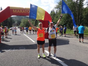 Maratonul DHL Stafeta Carpatilor 2016, Impreuna cu Ioan Moisa, castigatorul maratonului