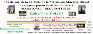 Maratonul Recunostintei,  Editia a 7-a, 17 august 2017, judetul Bacau