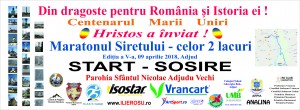 MARATON PASTE - SIRETUL - 26 martie 2018